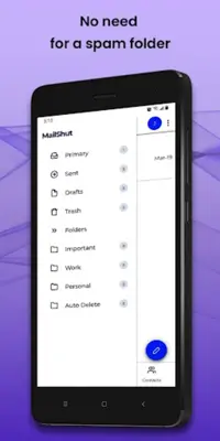 MailShut - Secured Email android App screenshot 2